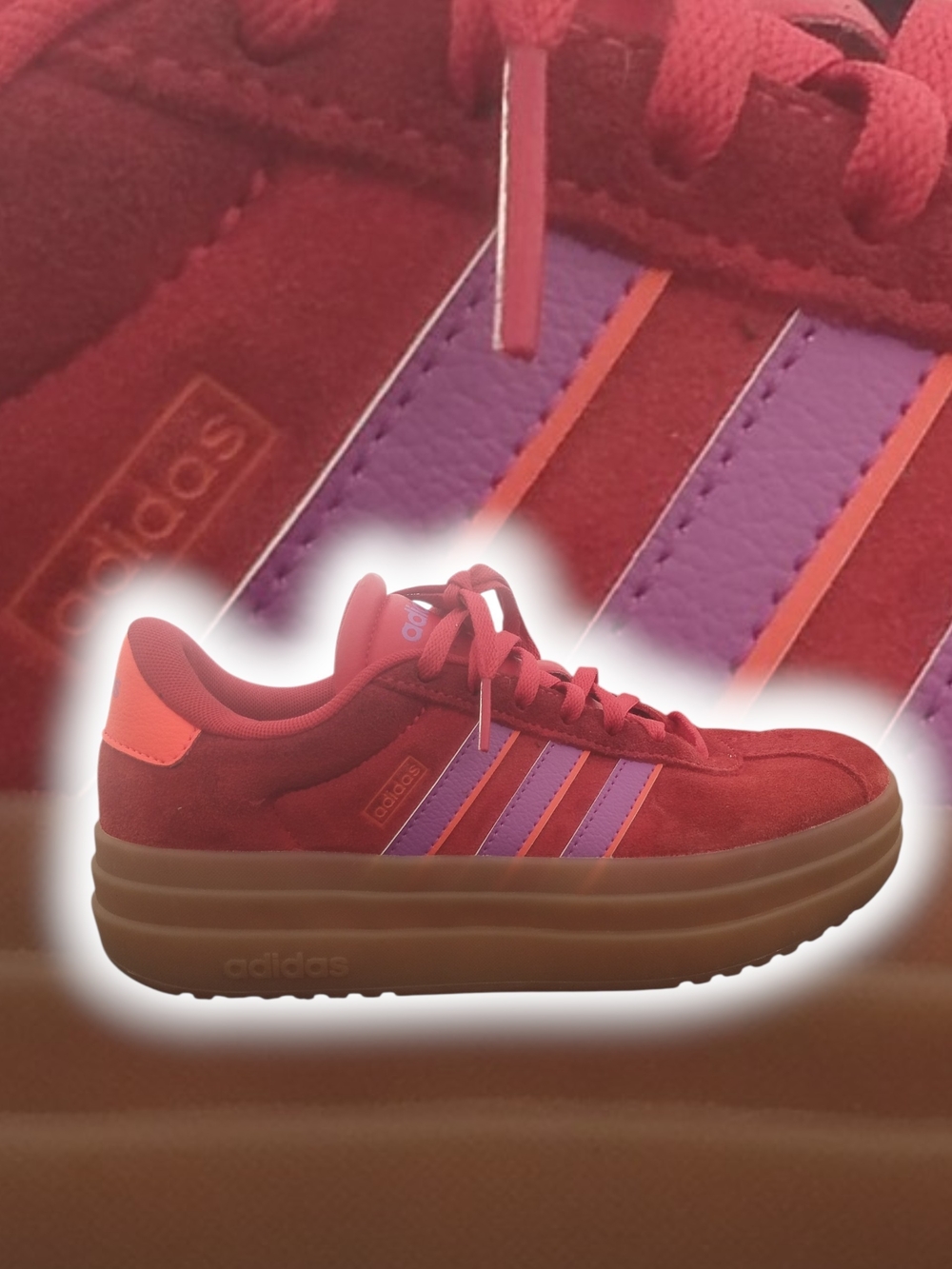 (NWOT) adidas® VL Court 3.0 Bold Platform Sneakers